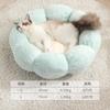 Nuevo Nido de Gato Nube 2025 con Almohada Nido Pétalo Otoño e Invierno Cálido Nido para Mascotas Perro Pequeño Nido para Perros Venta al por Mayor Transfronteriza