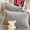 Juego de Dos Fundas de Almohada de Felpa de Leche Engrosada para Invierno Uso en el Hogar Funda de Almohada de Coral para Relleno de Almohada de Adulto