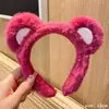 Linda Diadema de Felpa con Dibujo de Conejo para Lavado de Cara, Accesorio para el Cabello de Otoño e Invierno, Gorro Versátil Antideslizante Súper Lindo, Nuevo Diseño de Lazo