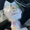Papel de Embrulho Colmeia, Papel de Grade Florido, Materiais para Buquê Floral, Forro de Tela, Papel Colmeia Oco Ecológico
