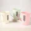 Copos criativos para escova de dentes de casal, porta-escovas de dentes para dormitório estudantil, copos antiderrapantes para escova de dentes para uso doméstico, copos fofos para escova de dentes, copos para escova de dentes infantis