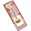 Campana de Viento de Gato de la Suerte Japonés de Alta Calidad Personalizada Campanilla de la Fortuna Omamori Colgante para Teléfono Llavero