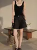 Camisa de Lino Azul de Alta Gama Codena para Mujer de Principios de Otoño, Versátil Ropa de Trabajo de Algodón y Lino Suelta con Protección Solar