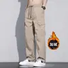 Pantalones de Trabajo Rectos Holgados Estilo Americano para Otoño e Invierno Nuevos Pantalones Juveniles Multibolsillos Pantalones Casuales para Hombre Pantalones Largos de Exportación