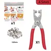 Alicate de Ilhós para Venda Quente Transfronteiriça 4,5 mm/6 mm/12 mm, Alicate de Ilhós Conveniente para Tecido, Tecido à Prova d'Água, Couro