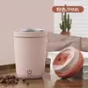 Taza Giratoria Magnética Automática para Café de Acero Inoxidable 316, Recargable, Portátil, Taza de Regalo para Personas Perezosas