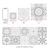 Meiji 10 Piezas Pegatinas para Azulejos con Diseño de Mandala PVC Autoadhesivas Impermeables Decorativas para Pared Amazon Venta al por Mayor Transfronteriza