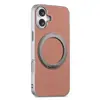 Adequado para Capa de Celular Iphone17 com Sucção Magnética e Padrão Xadrez Fino, Suporte de Cobertura Total 16Pro, Capa Protetora Apple 18Promax