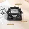 Caja de Suspensión de Película Pe con Bloques de Color Dopamina Caja de Joyería Antioxidation Caja de Joyería Tipo Cajón Caja de Suspensión para Anillos Caja de Empaque para Joyería