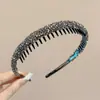 Faixa de cabeça simples feminina antiderrapante para lavar o rosto, acessório de cabelo versátil coreano para maquiagem, acessório de cabelo elegante
