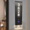 Letrero Luminoso Personalizado para Puerta, Letrero de Número de Habitación de Hotel, Letrero Electrónico para Puerta, Letrero de Acrílico para Puerta de Bed & Breakfast KTV