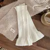 Novas Meias Grossas de Tricô Empilhadas Outono/Inverno Femininas Estilo Coreano para Meninas Levemente Flare Slimming Aquecedoras para Panturrilha
