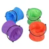 Cubo pequeño plegable para exteriores para niños para lavar pinceles, juguete de pintura artística, cubo para atrapar peces, camarones y conchas