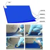 Tapete Adesivo Descartável de Alta Viscosidade para Remoção de Poeira, Tapete de Piso para Oficina, Sala Limpa, Pe Azul