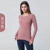Camiseta Deportiva de Manga Larga para Yoga Swiftly Tech Correr Manga Larga Transpirable Ropa de Fitness Ropa de Yoga para Exterior Top