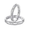 Anillos de Pareja, un Par de Anillos Vivos para Hombres y Mujeres, Anillos Abiertos de Moda y Sencillos, Regalos de Nicho de Alta Gama para el Día de San Valentín