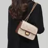 Bolsas para Mulheres 2026 Novo Estilo Bolsa Transversal Bolsa de Ombro Color-Blocking de Alto Padrão Bolsa de Corrente da Moda para o Dia a Dia