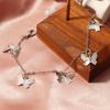 Pulsera nueva transfronteriza europea y americana estilo bohemio de una sola capa con colgante de mariposa personalidad ins pulsera de mariposa