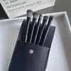 Bolsa para brochas de maquillaje modelo nuevo, bolsa de almacenamiento tipo sobre con correa de PU, bolsa de cosméticos, bolsa portátil, bolsa interior, en stock, venta directa de fábrica
