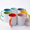 Venta al por mayor de fábrica Tazas blancas de cerámica personalizadas Fabricación de patrones fotográficos Tazas que cambian de color Logo de color personalizado Tazas de dropshipping