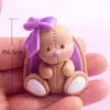 Decoração de Bolo Animal da Floresta de Argila Macia Para Assar Confeitaria Sobremesa Plug-in Desenho Animado Acessórios de Decoração de Bolo de Aniversário Infantil