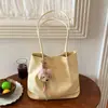 Bolso tote de mujer transfronterizo, gran capacidad, nuevo modelo 2026, bolso versátil de moda para el trabajo, para ir al trabajo y uso casual, bolso de hombro simple