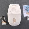 Cojín para Bebé Primavera, Otoño e Invierno Cojín para Recién Nacido Saco de Dormir Anti-sobresaltos Suministros para Bebé Recién Nacido Envoltura para Swaddling Toalla