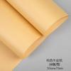 Papel de regalo de flores personalizado, papel plano para envolver flores, papel para ramo, material floral, venta al por mayor, papel Kraft retro de color sólido de 70 g