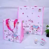 Bolsa térmica quadrada grande portátil para atacado Bolsa de almoço japonesa folha de alumínio espessa fácil de limpar estilo cartoon bolsa de almoço para estudantes