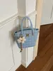 Bolso Cubo Cuadros Elegante de Verano para Mujer 2026 Nuevo de Gran Capacidad Casual Moderno para Viajar al Trabajo Hombro Axila