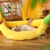 Camas para Mascotas al por Mayor, Extraíbles y Lavables, Adecuadas para Todas las Estaciones, Camas para Perros, Suministros para Mascotas Banana Boat, Tapetes para Perros, Camas Calientes para Gatos