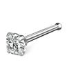 Piercing para la nariz con circonita redonda 3A del fabricante, piercing corporal unisex, moda europea y americana, piercing para la nariz de venta caliente transfronterizo de Amazon