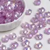 Dingyi Lengyue Mai Mai Flor de Cinco Pétalas Resina Galvanoplastia Furo Passante Contas Soltas Artesanal DIY Corrente de Celular Pulseira Acessórios de Joias