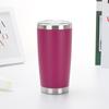 Fabricantes transfronterizos 20 oz taza de coche de acero inoxidable taza con aislamiento al vacío taza de coche portátil comercio exterior taza de hielo personalización