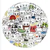 105 Novos Adesivos Fofos de Cachorro de Curry Graffiti para Decorar Geladeiras, Adesivos Personalizados para Planner DIY, Venda por Atacado do Fabricante