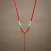 Colgante de Jade de Alta Gama con Broche de Seguridad, Colgante de Jade, Colgante de Jadeíta, Colgante para Collar de Hombre, Cuerda Gruesa