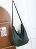 Bolsa de Ombro Feminina em Couro Bovino Macio de Primeira Camada, Nova Bolsa Transversal Versátil de Grande Capacidade, Bolsa de Braço da Moda para o Dia a Dia