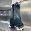 Ropa de otoño para niño jeans atractivos 2026 nuevo estilo pantalones para niños medianos y grandes estilo primavera y otoño pantalones de otoño para niños de pierna ancha