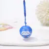 Pingente de Sino Gato da Sorte para Celular, Sino de Vento Pintado para Bênção e Riqueza, Pingente de Metal para Celular