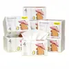 Gato Azul Paquete Grande de Papel Higiénico, 400 Hojas, Paquete Económico para el Hogar, Papel Higiénico Espesado de 5 Capas, Caja Completa