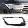Adequado para 22 Modelos de Coberturas de Farol Volkswagen Tiguan L, Superfície de Farol Tiguan L, Lente Transparente de PC