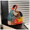 Bolsa Transfronteiriça Estilo Étnico Novo Patchwork Vintage Bolsa de Ombro Estilo Boêmio Bolsa Tote de Grande Capacidade Bolsa Vessor