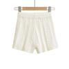 FS518-24 Otoño Nuevo Estilo Europeo y Americano INS Blogger Chica Popular Sexy Cintura Alta Color Sólido Simples Shorts de Punto