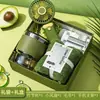Conjunto de caixa de presente refrescante de verão, pequenos presentes práticos para clientes, adequado para eventos corporativos, team building e inaugurações de empresas