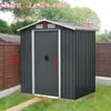Casa de Metal Externa com Telhado, Pátio de Jardim Externo Móvel, Casa Modular Móvel, Casa Pré-fabricada Desmontável Montada