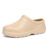 Sapatos de Chef Eva, Sapatos Cirúrgicos, Sapatos de Proteção do Trabalho Femininos, Sandálias Masculinas, Impermeável, Resistente a Óleo, Resistente a Odores, Resistente ao Desgaste, Sola Grossa, Chinelos Antiderrapantes