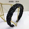 Nuevas Diademas Negras de Alta Gama en Varios Estilos, Pasadores Estilo Coreano, Pinzas para el Cabello de Tela de Lujo Ligero, Accesorios para el Cabello de Alta Gama, Accesorios de Moda para el Cabello