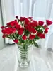 Yunnan Kunming Flor de Rosa de Múltiples Cabezas Rosa al por Mayor Rosa Pequeña Base de Rosa Lote Directo Flores Cultivadas en Agua Floristería de Bodas Flores