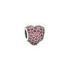 Pulsera Panjia Dora S925 Plata Esterlina Hueso de Serpiente con Cuentas Corazón con Cuentas Corazón del Océano Cuentas Sueltas Corazón Joyería DIY