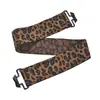 Europa y Estados Unidos popular nuevo estampado de leopardo para mujer cintura elástica decorativa moda femenina Joker hebilla elástica en la cintura al por mayor